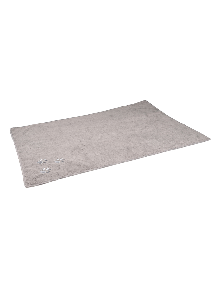 Handtuch Microfaser mit Pfotenmuster