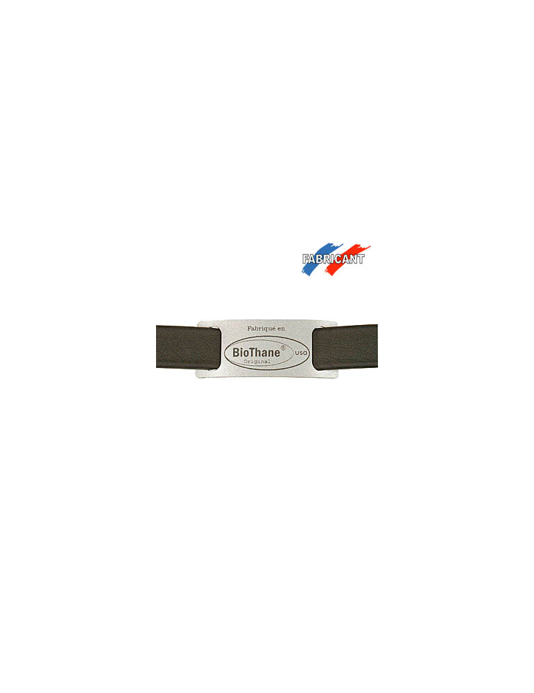 Biothane Leine 2m/19mm schwarz