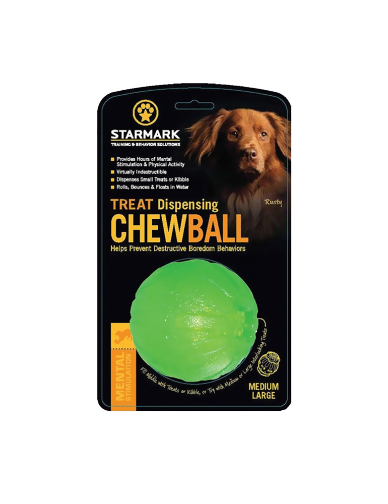 Treat Dispensing Chew Ball medium/large 8.9cm