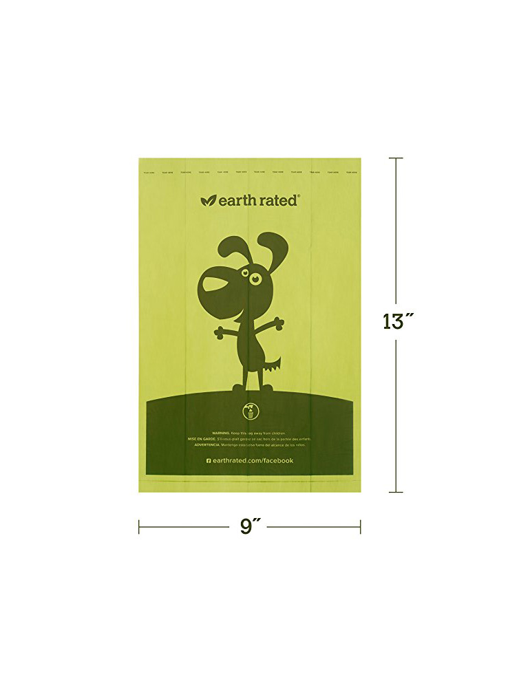 Earth Rated Kotbeutel Leinenspender Lavendelduft