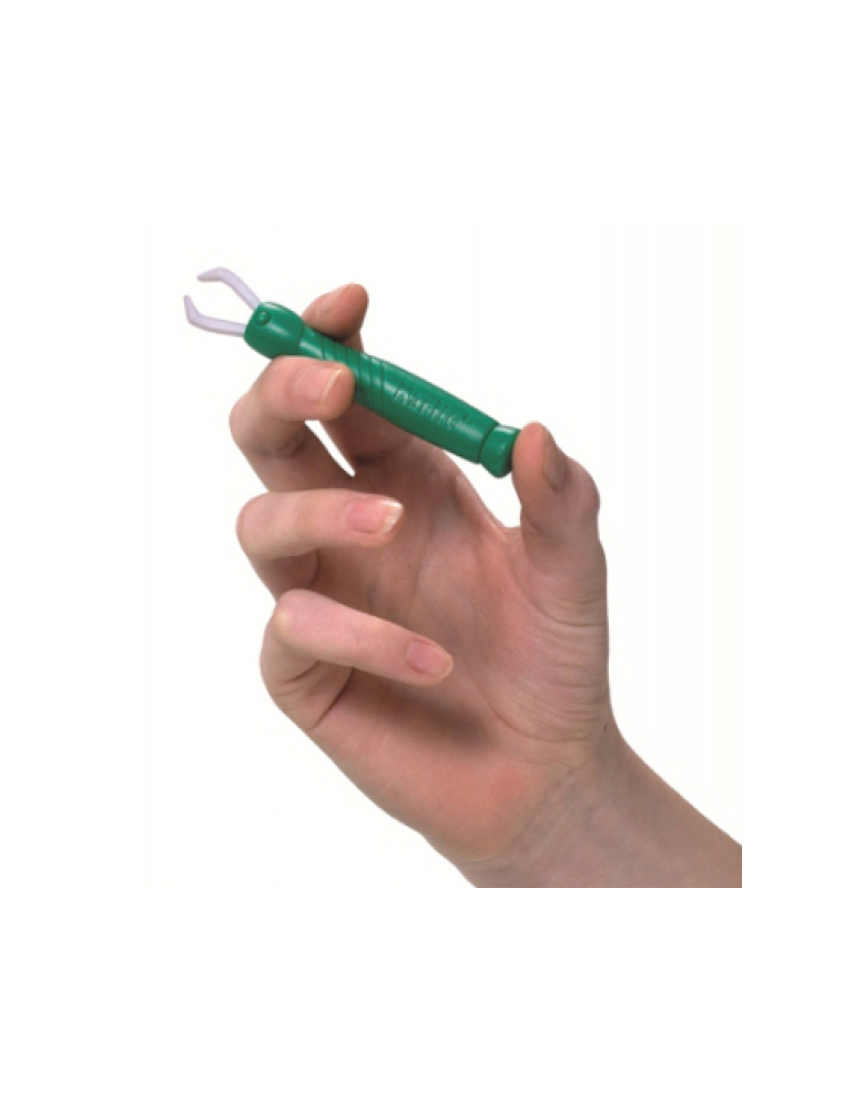 Zeckenzange 10 cm grün