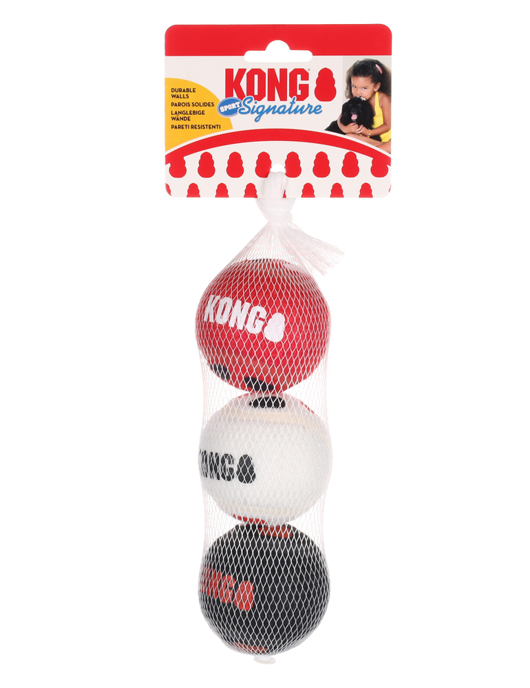 KONG Signature Bälle, 3er Set "M"
